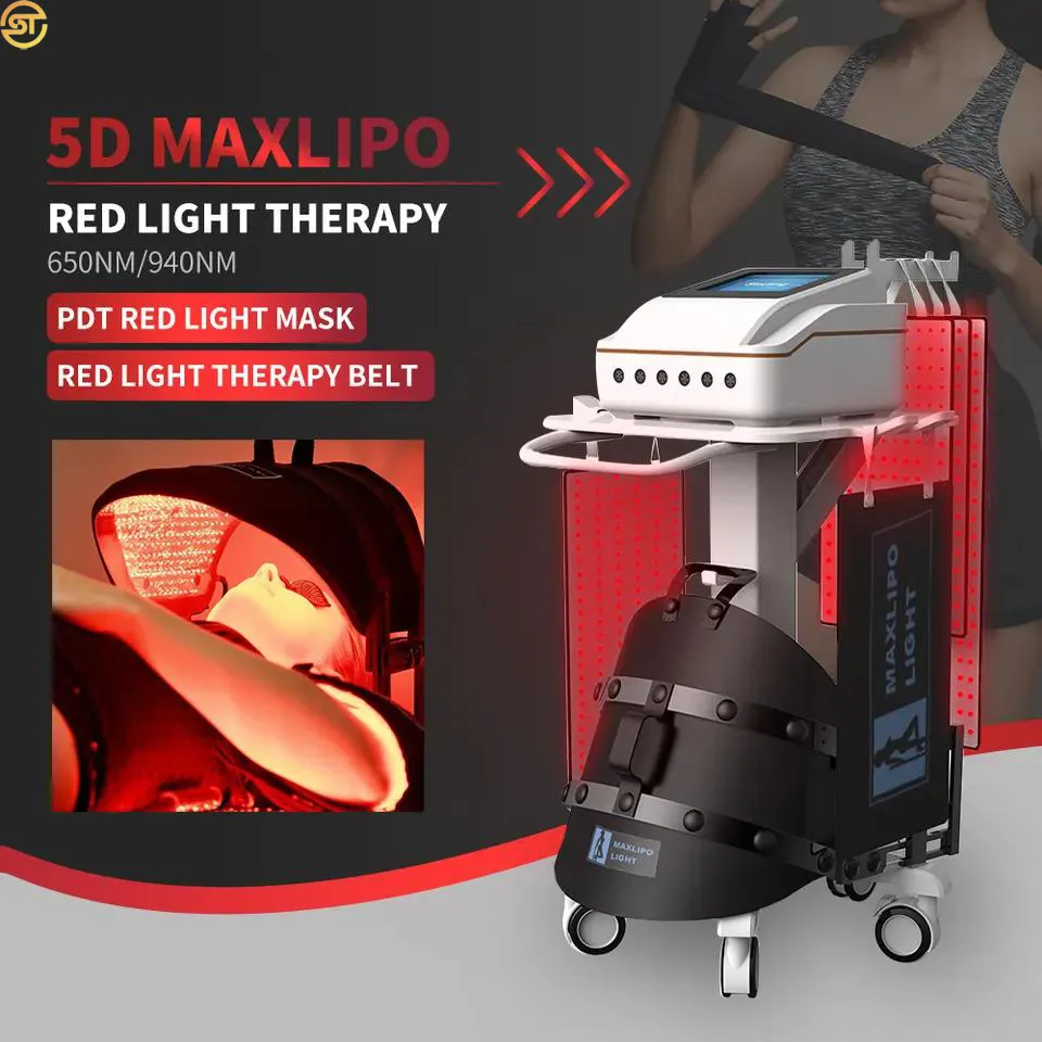Último Láser No Invasivo Rotlicht Fett Cellulite Entfernung Body ...