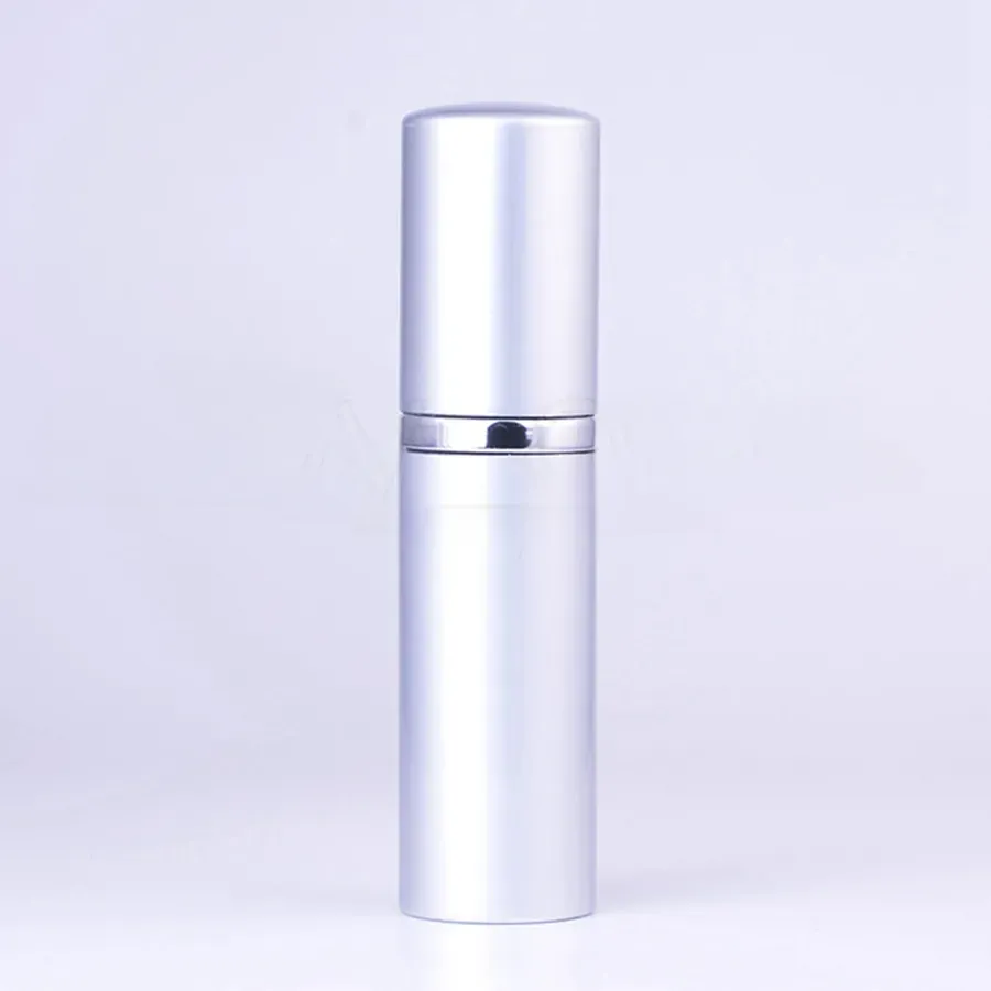 5 ml Mini Spray Parfym Bottle Travel Relable Empty Cosmetic Container Essential Oil Bottle Atomizer Aluminium Bottles Party Favor Fashion