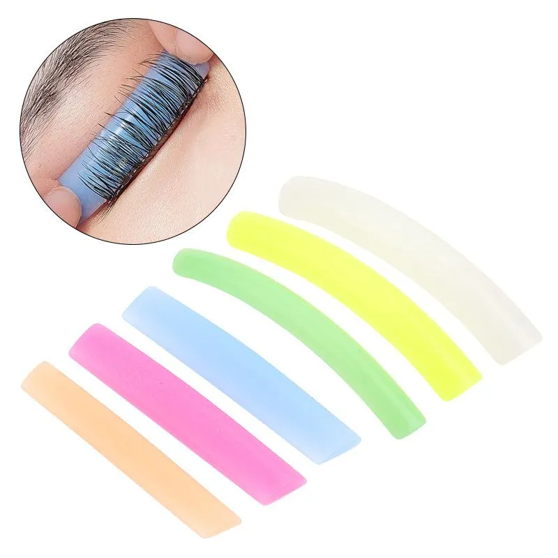 Tools 6 pairs Eyelash Lifting Kit Silicone Pad Eye Lash Perm Pads Eyelashes Extension Accessories Eyelash Curler Applicator Tools