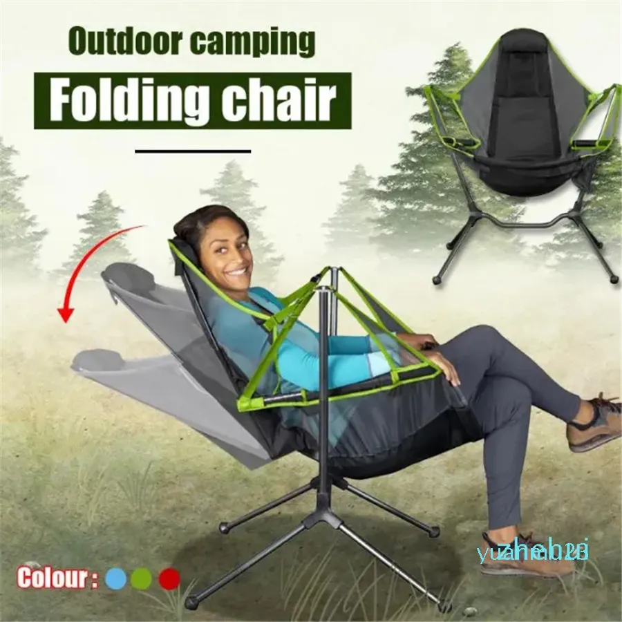 DHgate Ultralight Folding Camping Chair Outdoor Luxury Convenient and Comfortable for Fishing Chairs Pads Black Sports Outdoors