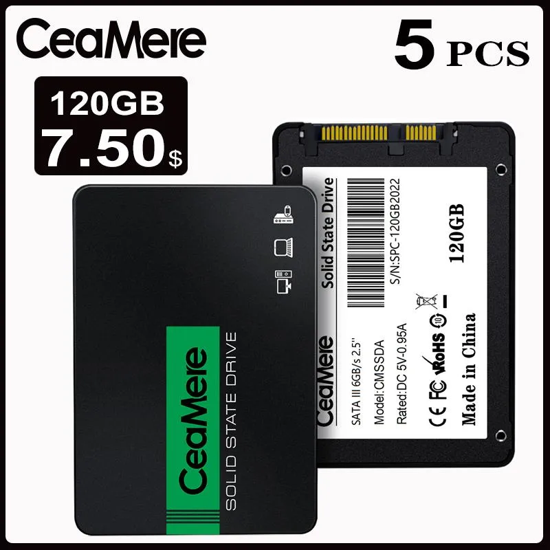 Drives Wholesale Solid State Drive 120GB 256GB SATAIII SSD 480GB 512GB 1TB Internal Hard Drive Disk 2.5 For Laptop Computer