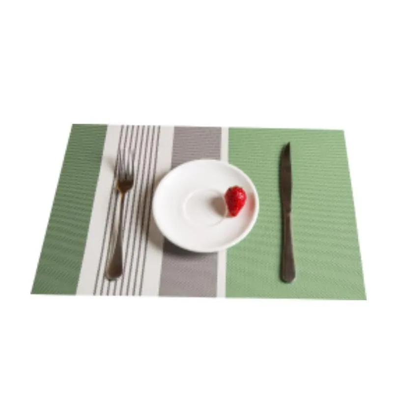 Mats Pads Date Pvc Ménage Protection De L'environnement Tapis El Westernstyle Bol De Nourriture Table Chaleur Insation Mat 45X30Cm Dh0076 Drop Dhow3