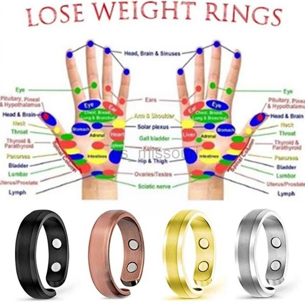 Band Ringen Magnetische Ring Anti Magneet Ringen Verstelbare Power Therapie Magneten Gewicht Verliezen Zorg Sieraden Voor Mannen Vrouwen G P9w5 J230531