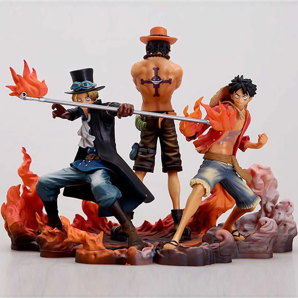 Luffy ace sabo figure cheap