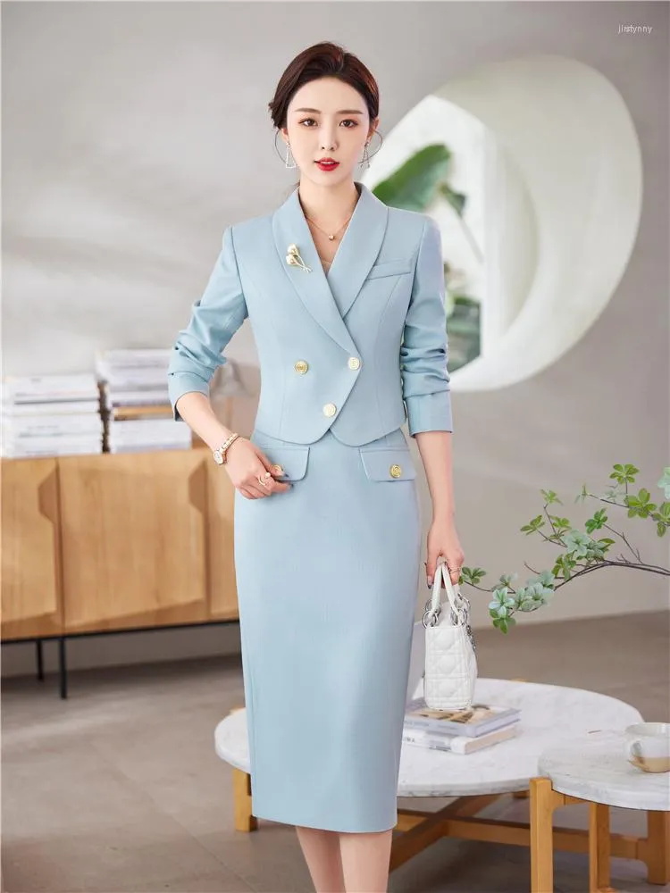 High waist pencil skirt suit deals