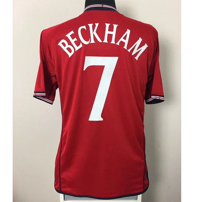ウェア DEAD STOCK England game shirt BECKHAM 2006-08 England Away Shirt Beckham #7 (L)