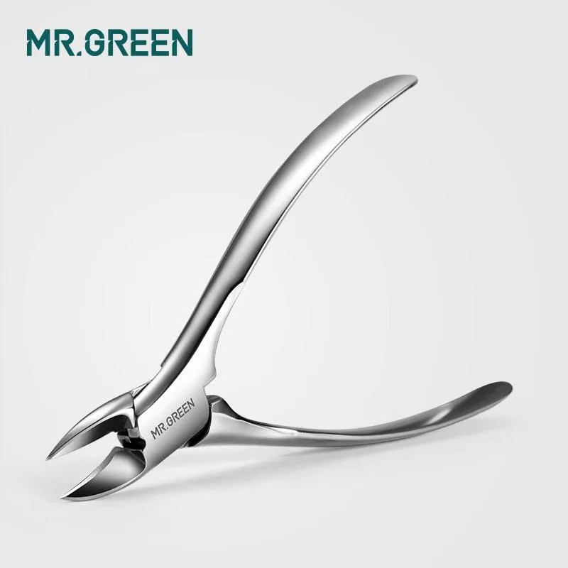 Toys Mr.green High Quality Stainless Steel Supersharp Nail Clipper for Cuticle Pusher Toenails Ingrown Pedicure Nail Clipper