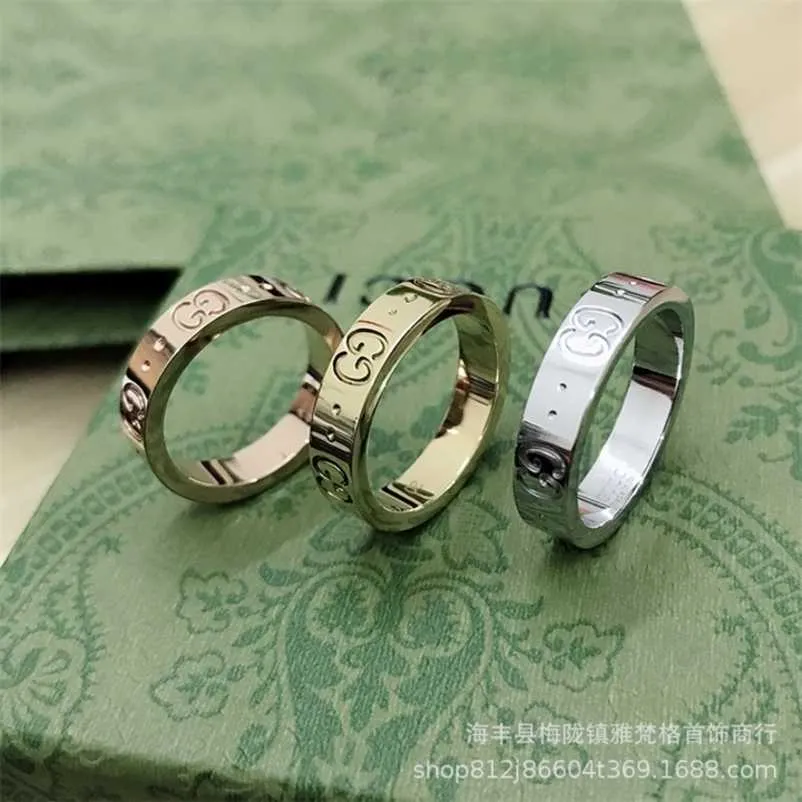 bijoux de créateur bracelet collier simple battement belle br wo même bague plaquée or rose pour les femmes de haute qualité
