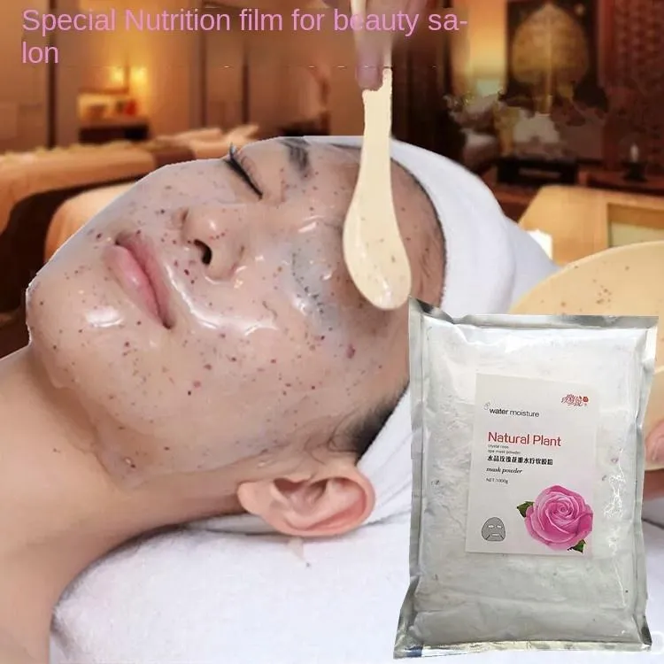 Devices 1000g beauty salon mask powder rose petal jelly mask crystal soft film powder brightening moisturizing Facial SPA Face Skin Care