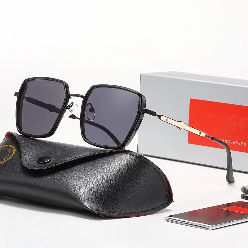 Męskie rao baa ml 3500 klasyczna marka damskie okulary przeciwsłoneczne zakaz luksusowych designerskich opasek okularów projektanci ramy metalowej ramy Ray Sun szklanki kobiet z pudełkiem wysokiej jakości wysokiej jakości