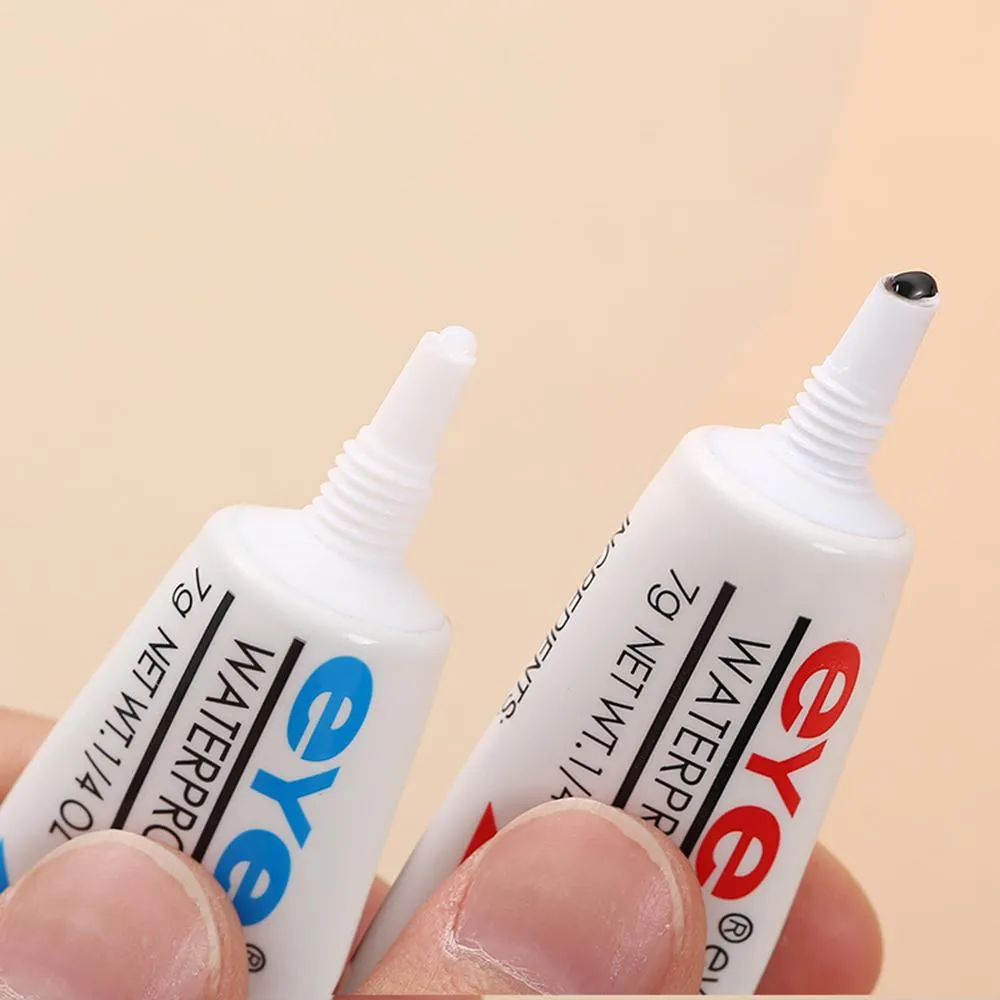 Brosses 1PSC 7G Faux cils Glues Clearwhite / Darkblack imperméable Oey Lash Glue Fals Cils Tools Adhesive Cosmetics Tools Tools Adhesive