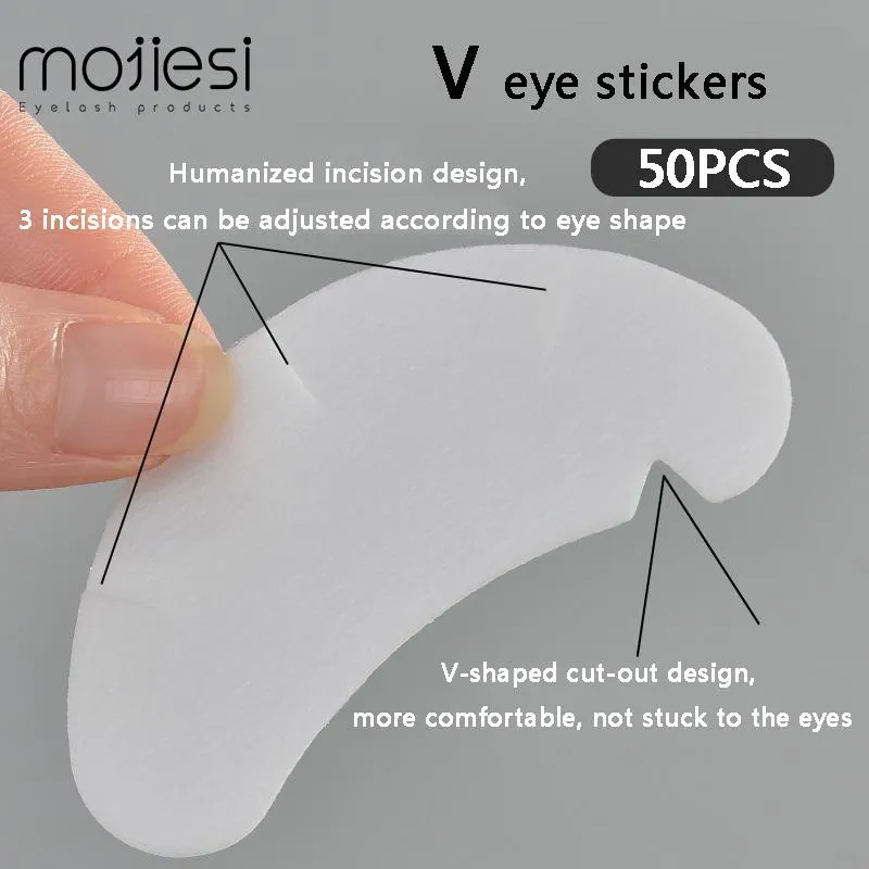 Tools 50 Pairs Of Eyelash Extension Eye Stickers Hydrogel Patches For Eyelashes Eyelash Extension Adhesive