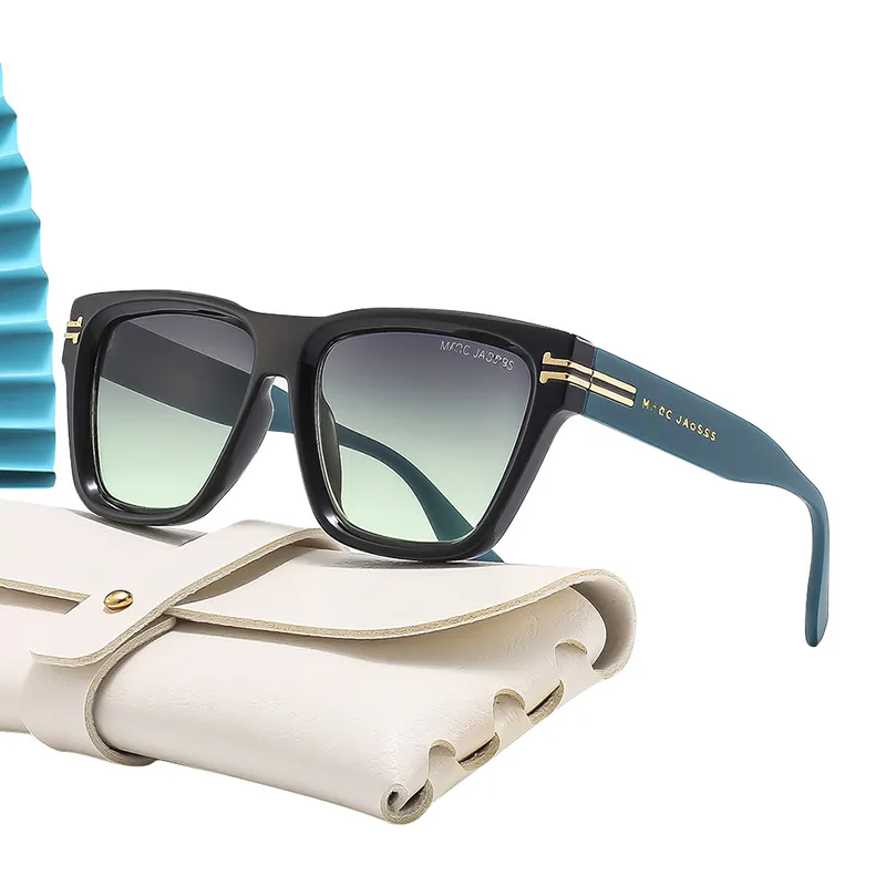 Marc Cat Eye Sonnenbrille Damen Jacobs Brand Design Spiegel Sonnenbrille für Damen Vintage Damen Brille für Damen