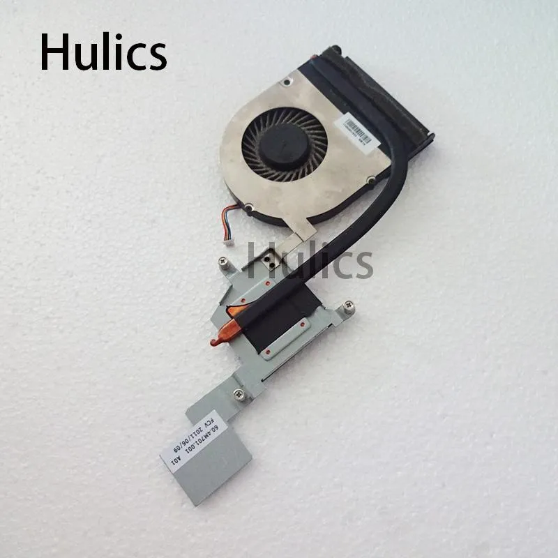 Pads Hulics Original Laptop CPU Cooling Weatsinfor Fan för Acer 5560 5560G 60.4M701.001