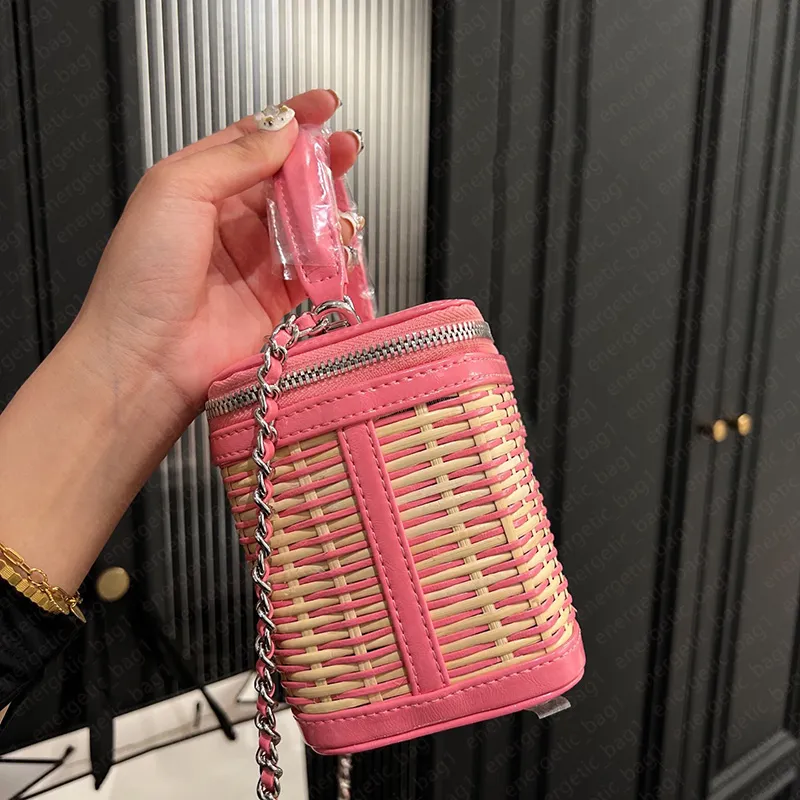 Mini Tote Bags Pink Beac Bags Designer Bags Luxury Straw Bags Cain Bags ig Quality Women Bags Crossbody Bags Classic Knied Bag Lady Box Bags Fasion Tote andbag