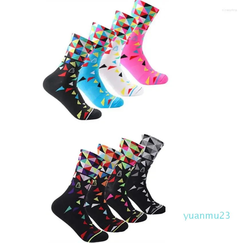 Sports Socks 2023 Professional Brand Cycling Sport Protect Feet Breathable Wicking Bicycles