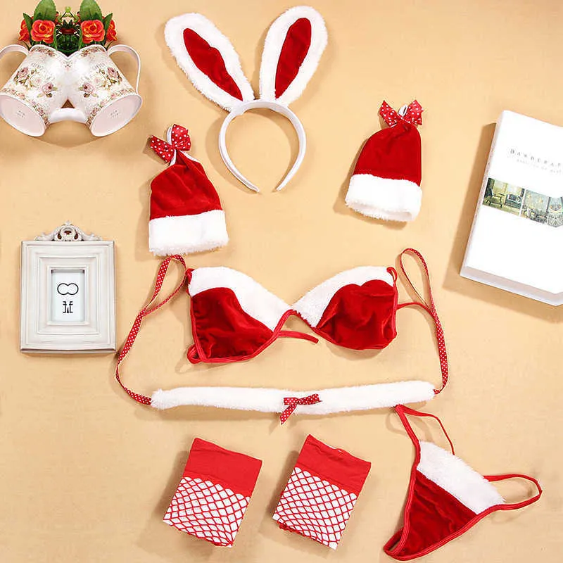 Kawaii Christmas Rabbit Girl Cosplay Lingerie Set With Rabbit Bra And  Panties Perfect For Womens Party And Europe America Porno T230530 From  Mengyang02, $8.42
