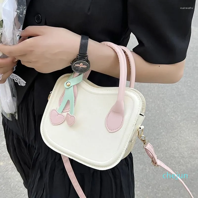 Bolsas de noite moda Small Square Crossbody Bag Women's Portable Casual Ombro Messenger