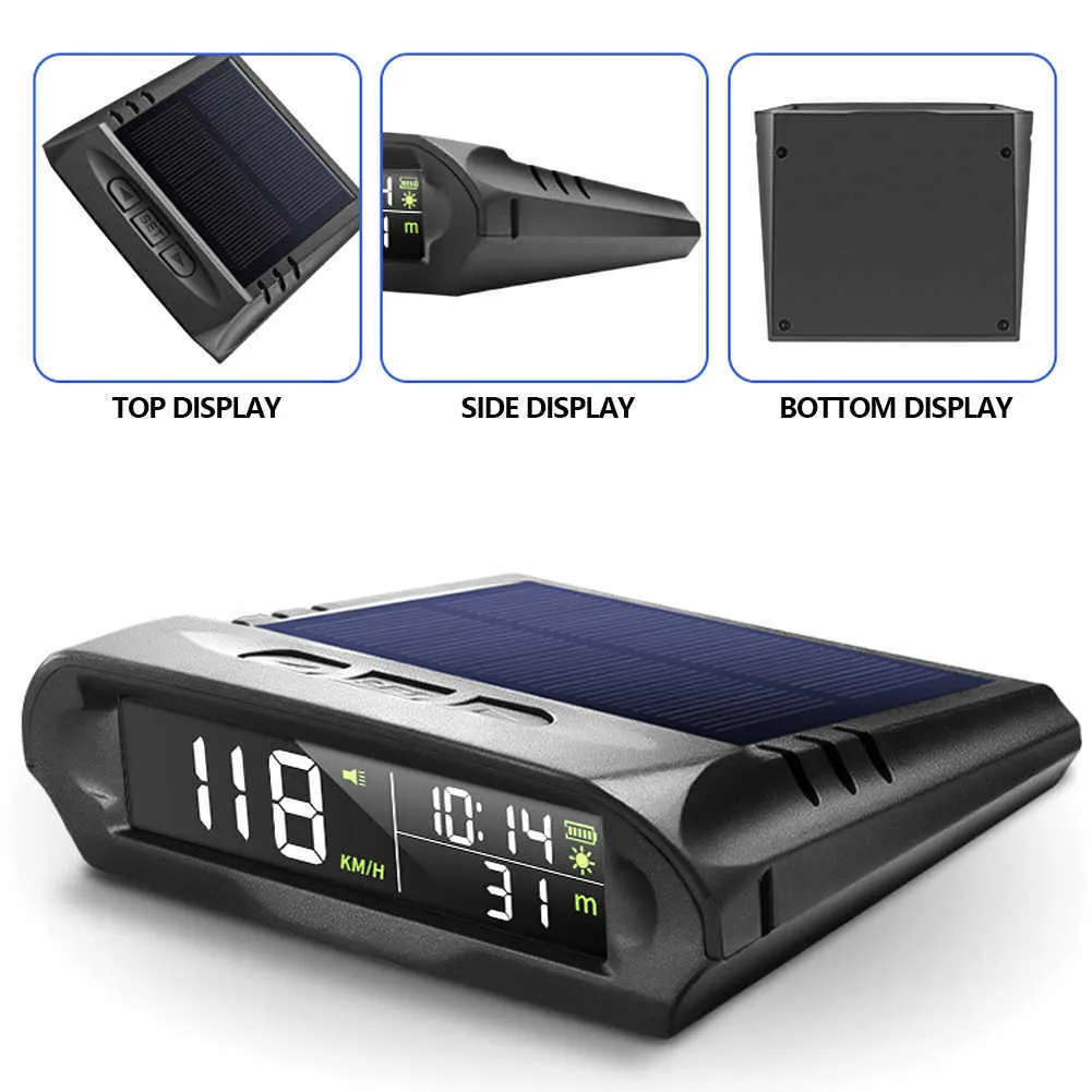 Horloge de voiture de nuit Solar Automobile Horloge électronique