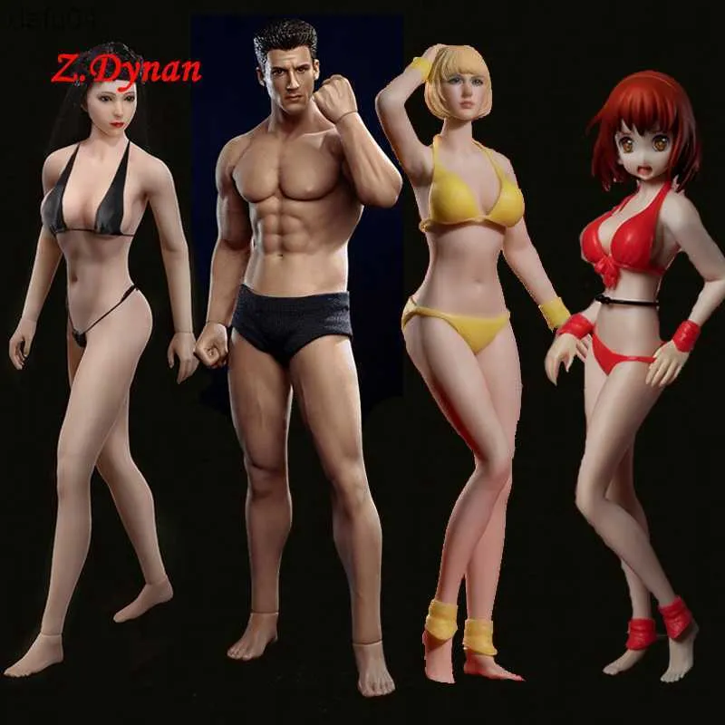 Manga Phicen 1/12 Scale TM01 T02A T03B Female/Male Action Figure