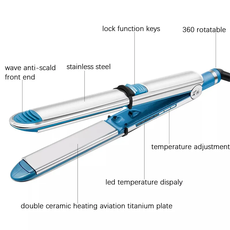 Nano titanium plates led temperature sales