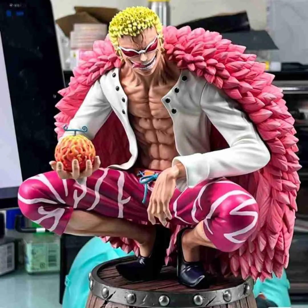 One Piece Donquixote Doflamingo Oka Shichibukai Car Ornament 15.5