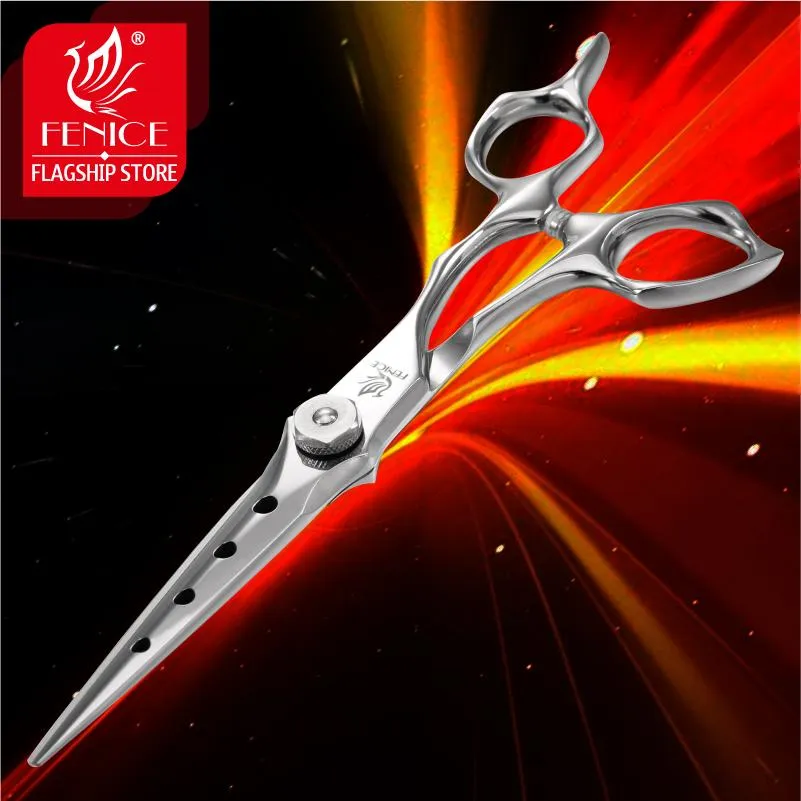 أدوات Fenice Professional Cutting Cutting مقص VG10 مقصات الصلب المقاوم للصدأ لتوريد مصفف الشعر مقص الحلاقة