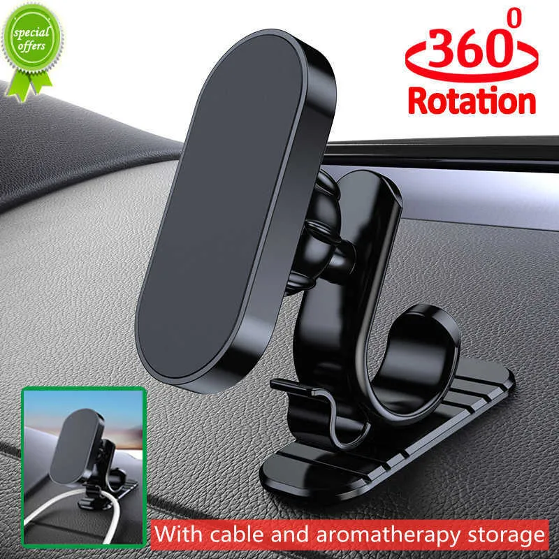 Supporto magnetico per telefono per auto per auto Magnete Supporto per smartphone mobile Supporto GPS per cellulare per iPhone Supporto girevole Xiaomi 360