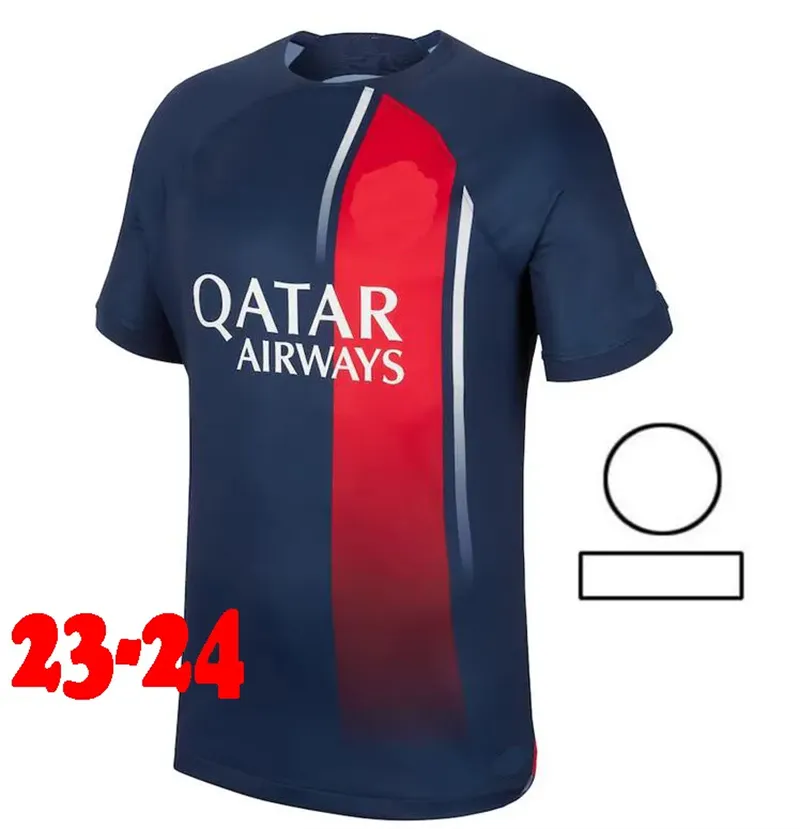 2023 PSG Player Version Mbappe Soccer Jersey With MBAPPE O