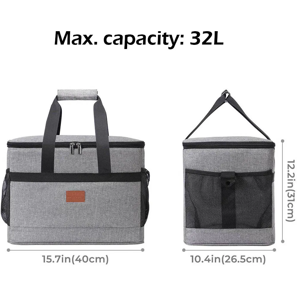 Large 32L Insulated Cooler Lunch Bag For Men With Hard Liner Perfect For Picnics BBQs And Outdoor Activities From Homesale2021 25.87 DHgate.Com