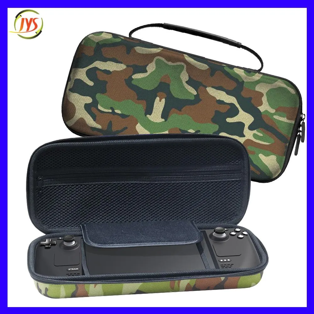 Bags Portable Carrying Case for Steam Deck Game Conaole Storage Bag Protective Waterproof Travel EVA Hard Shell Games Accessories