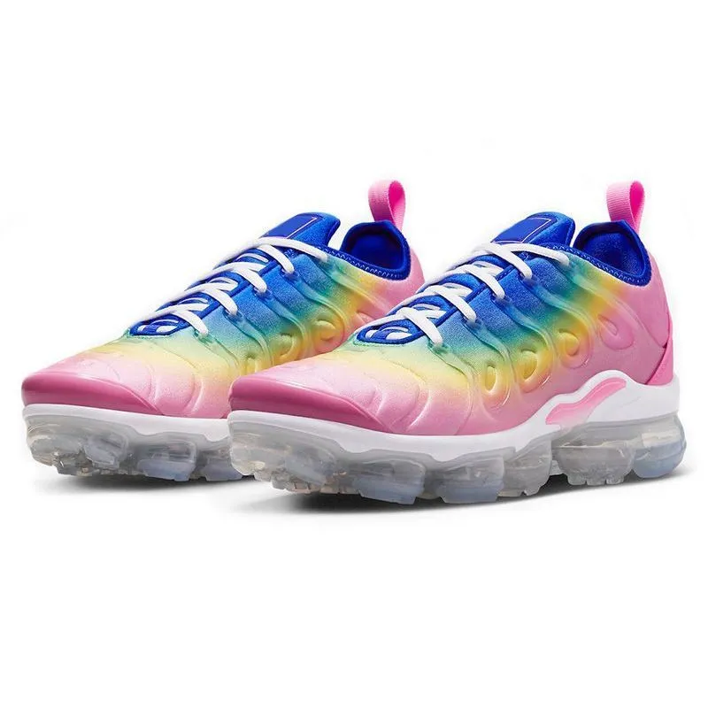 Dhgate Retro Running Shoes Vapormax Tn Plus Multi Gradient