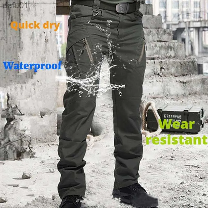 Waterproof Militar Tactical Pants For Men IX9 Combat Army Trousers Mens For SWAT Army Military And Outdoors Casual Cotton Cargo Pants L230520 From Dafu01 12.3 DHgate.Com