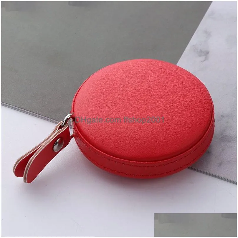 Wholesale Portable Mini Mini Retractable Tape Measure For Household  Tailoring And Sewing Soft PU Leather Waist Circumference Measuring Tool  VT1501 From Ffshop2001, $0.73
