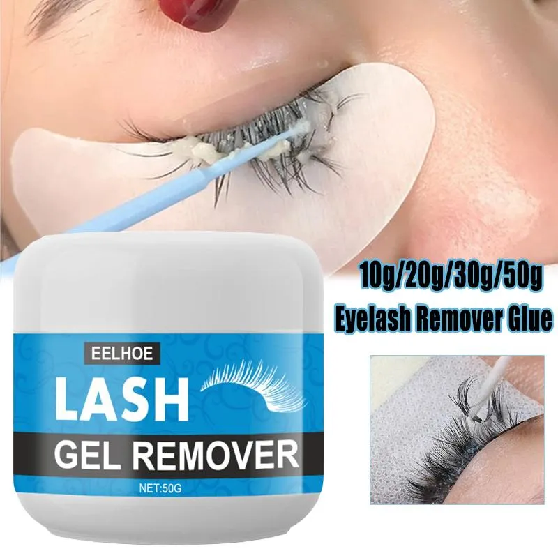 Tools 10G/20G/30G/50G Wimel Remover Lijm voor het enten van professionele niet -irriterende semi -permanente snelle wimperverlenging removercrème