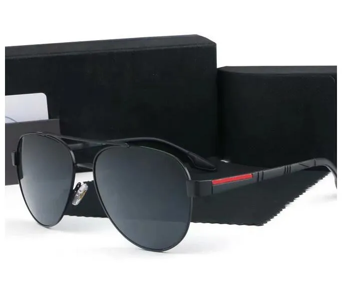 luxury Oval sunglasses for men designer summer shades polarized eyeglasses black vintage oversized sun glasses of women male sunglass