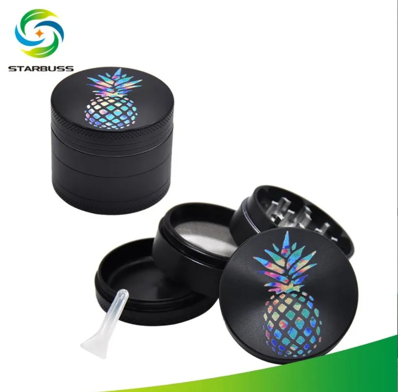 Smoking Pipes Hot selling aluminum alloy grinder in Europe and America, diameter 50mm, four layer metal grinder