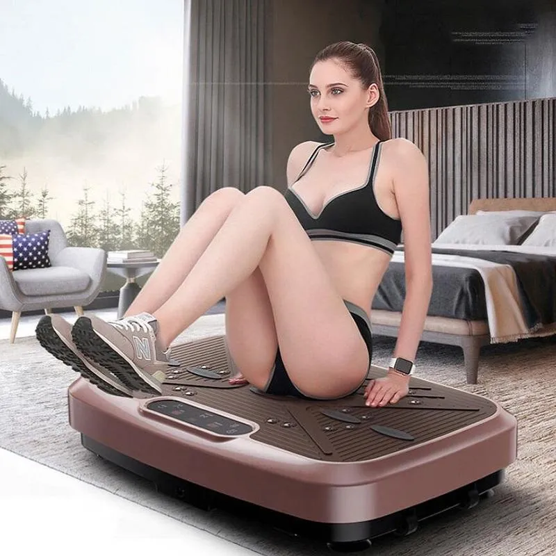 Relaxation paresseuse mini mineur minceur de vibration masseur du corps de mise en forme du corps vibrosculpt la plate-forme de vibration de la machine d'exercice mince