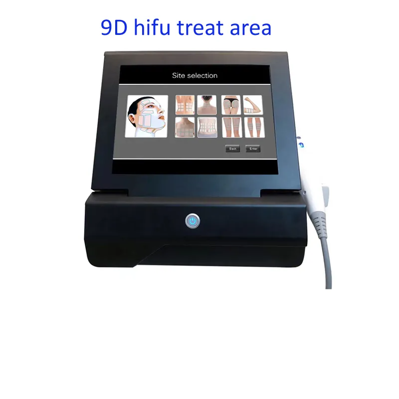 أحدث 9D HIFU 6D MACHER MACHENT ULTRASOUND WINKLE REMOVAL