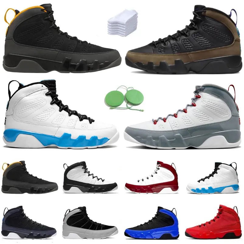 Red on sale black 9s