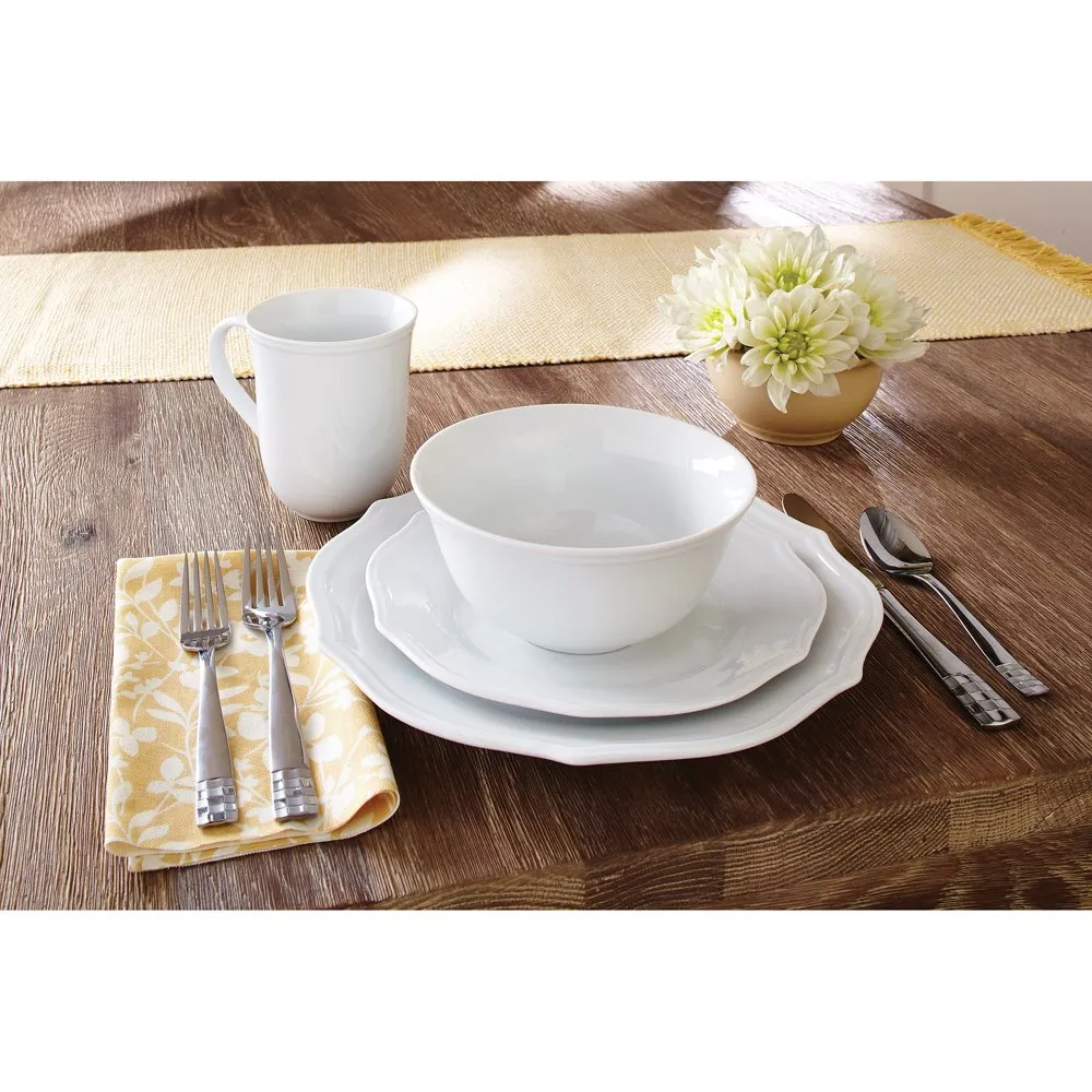Better homes and deals gardens white dishes