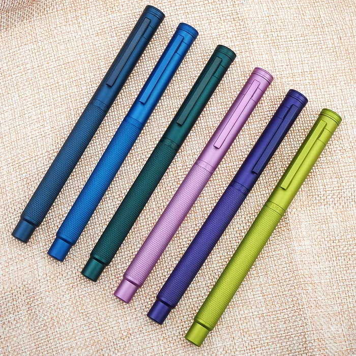 Wholesale Hongdian Black Forest Metal Green Fountain Pen Set Black ...