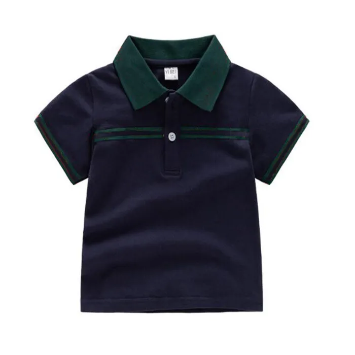 Abbigliamento estivo bambini Manica corta Neonati maschi Polo Moda Bambino T-shirt bambini Abbigliamento sportivo casual Abbigliamento firmato