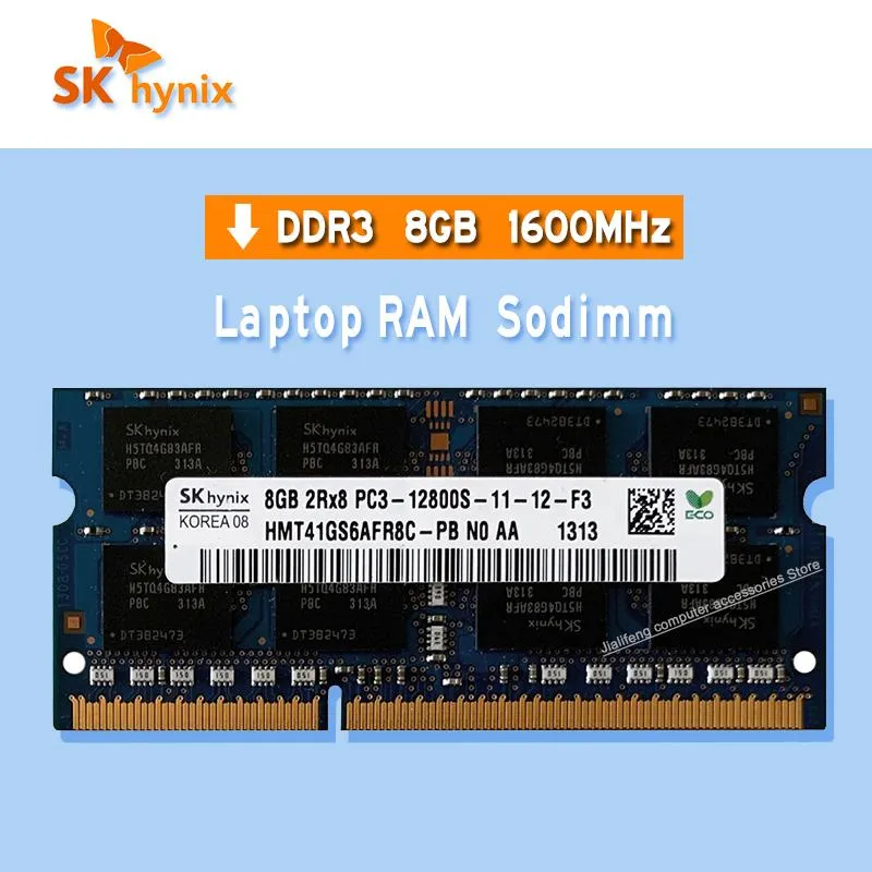 RAMS SK HYNIX DDR3L 8 GB 1600 MHz RAM -Sodimm Laptop Speicher PC310600S 12800SS