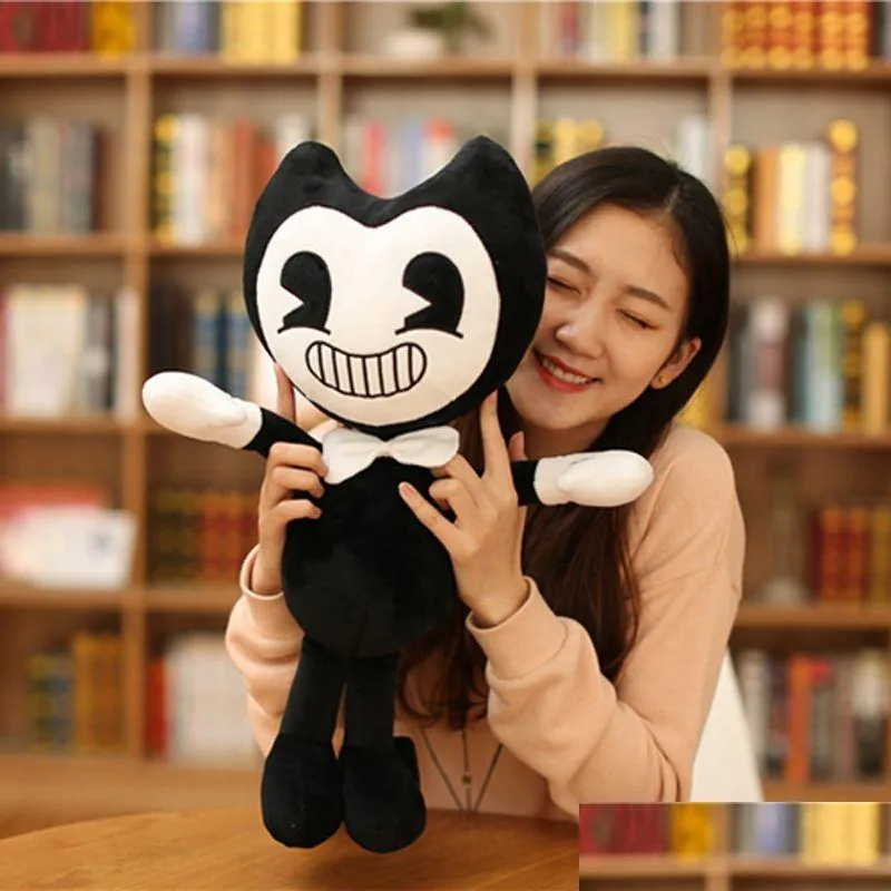 Halloween Supplies 50Cm Bendy Doll And The Plush Ink Hine Toys Stuffed Thriller Game Toy Soft For Children Gift 220720 Drop Delivery G Dh4Vl