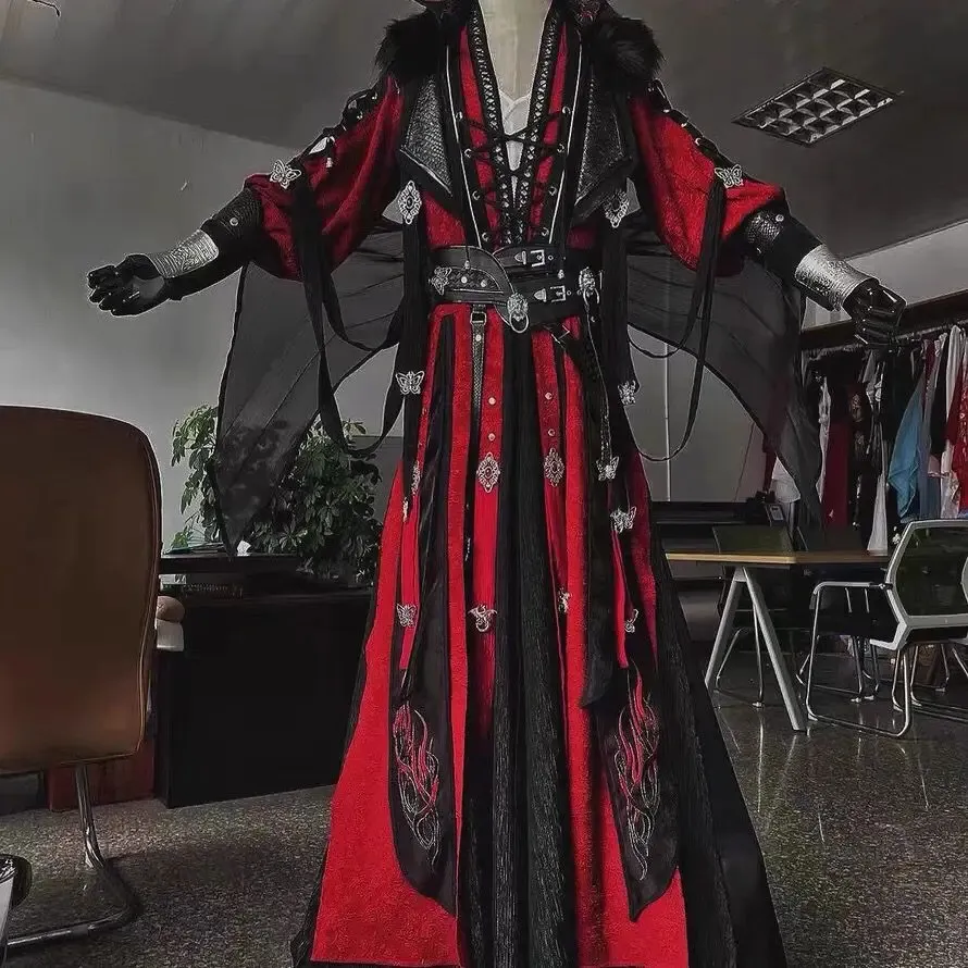 Thema Kostüm Chinesische TV-Serie TGCF Tian Guan Ci Fu Xie Lian Hua Cheng Cosplay Cos Kleid Hanfu Komplettset 231201
