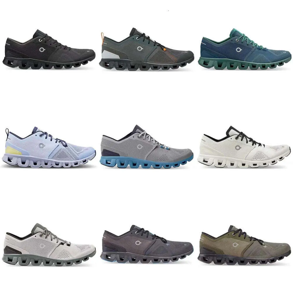 X Cloud Laufschuhe Mann Frau Clouds OnClouds 1 5 Rust Red Run Workout und Cross Trainning 2024 Männer Frauen Designer Trainer Sneaker 5,5 - 12