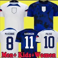 2022 PULISIC USAS tee soccer jersey word cup kits united states MGDM 22 23 football shirts AARONSON 2023 REYNA McKENNIE MORRIS DEST YEDLIN