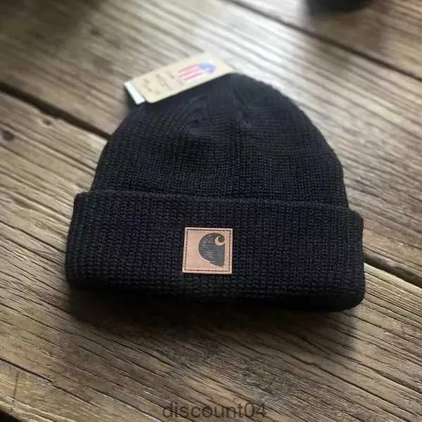 Akrilik Elyaflardan Yapılan Tasarımcı Örme Şapka Malzeme Beanie Unisex Mektup Deseni İlkbaharda Erkekler ve Kadınlar İçin Uygun Sonbahar Wintermjr1