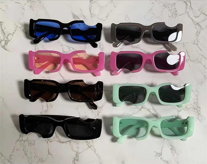 DHgate.com:Off White Square Sunglasses for Men & Women - PC